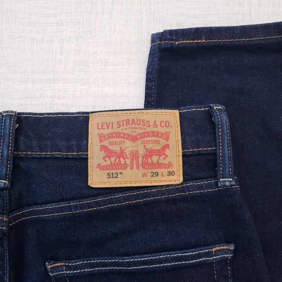 LEVI'S MEN 512 Slim Taper Straight Denim Jean - Picture 4 of 12